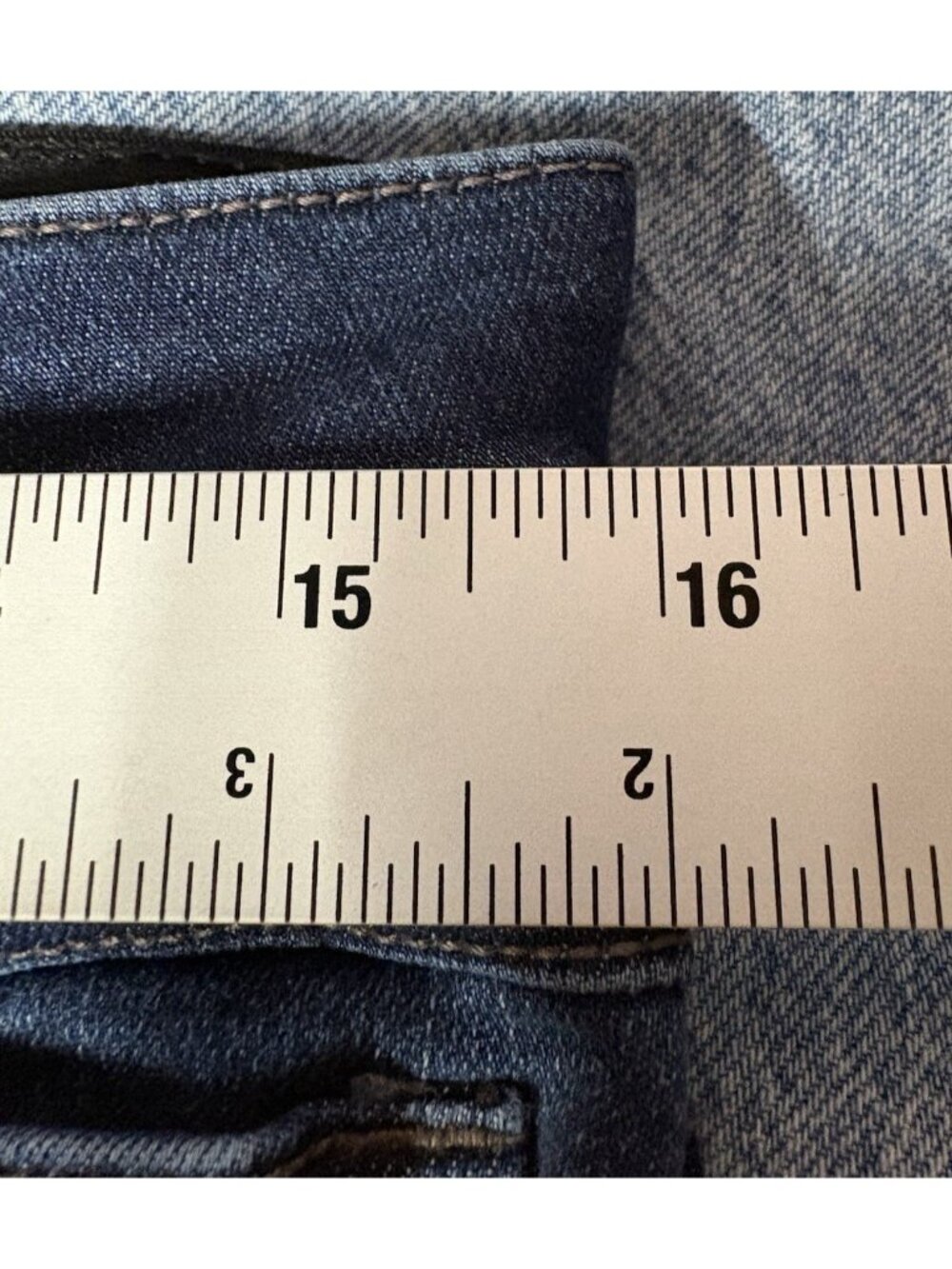 Democracy “Ab” Technology Women’s Jeans Blue Size 10 51% Cotton Gently Used - Picture 4 of 12